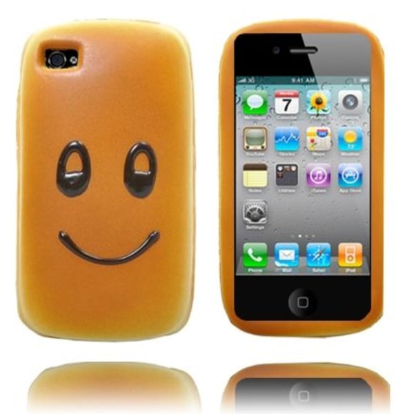Apple Funny Face (klassisk) Iphone 4 Skal
