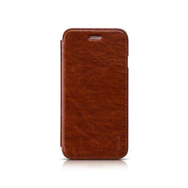 Apple Hoco (brun) Iphone 6 Flip Fodral (äkta Läder)