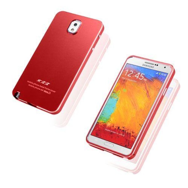 0 Kxx (röd) Samsung Galaxy Note 3 Metallskal