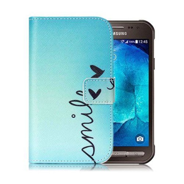 Samsung Moberg Galaxy Xcover 3 Läderfodral Med Plånbok - Smi