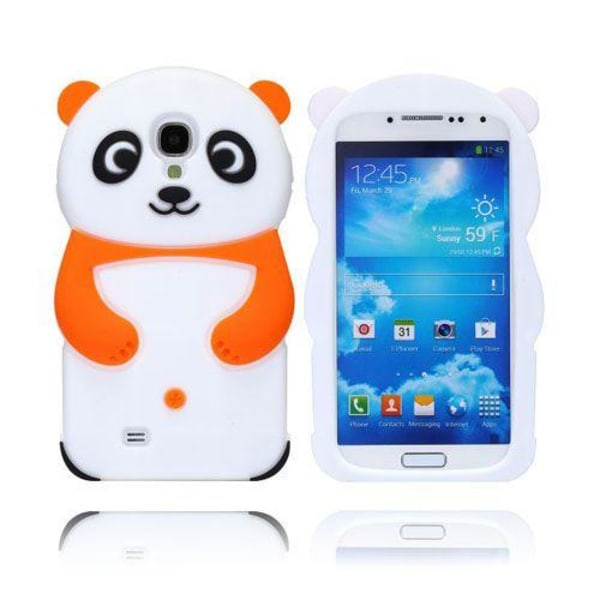 Samsung Panda (orange) Galaxy S4 Skal