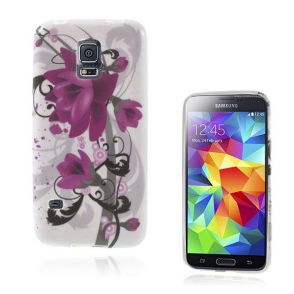 Samsung Symphony (lila Blommor) Galaxy S5 Mini Skal