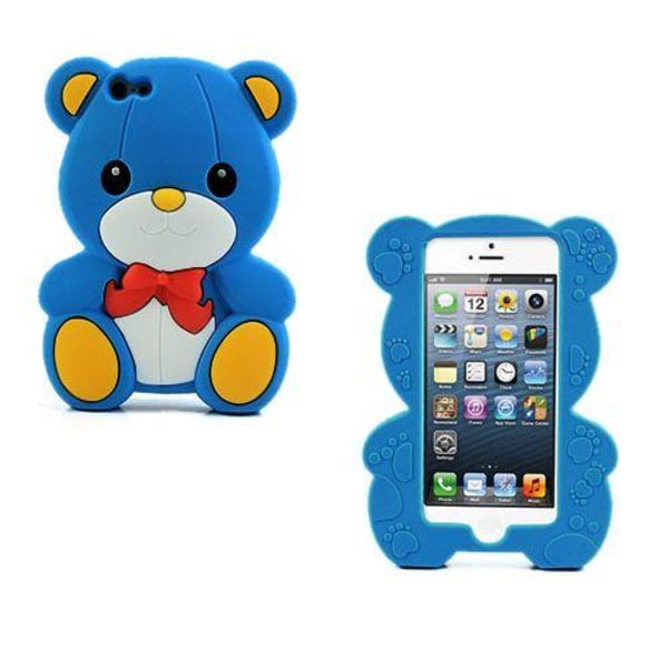 Apple Teddybjörn (blå) Iphone 5/5s Skal
