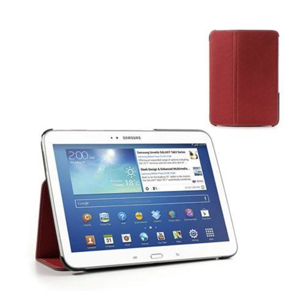 Samsung Tervo Galaxy Tab 3 10.1 Twill Case - Röd