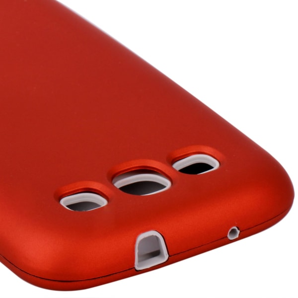 Samsung Tron-3 Impact (röd) Galaxy S3 Skal