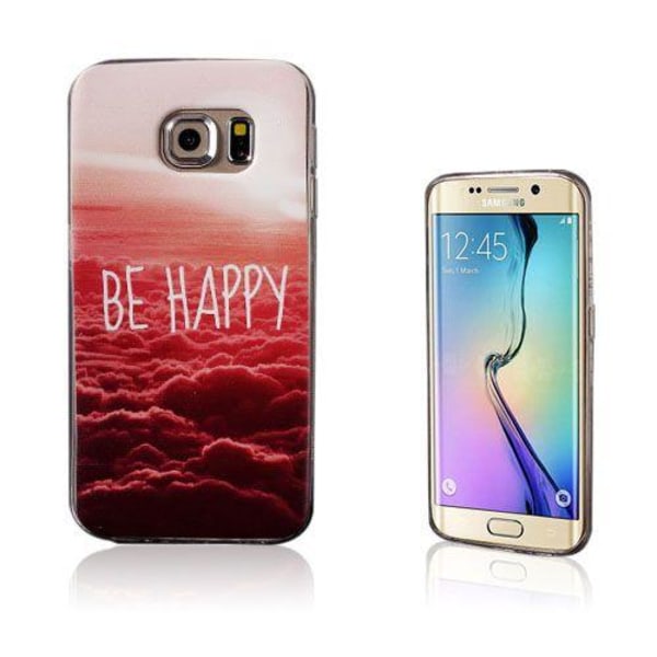 Samsung Westergaard Galaxy S6 Edge Tpu Skal - Röda Moln