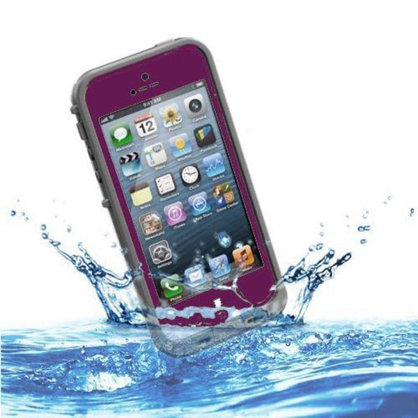 Apple Whitewater (lila) Iphone 5 Vattenresistent Skal
