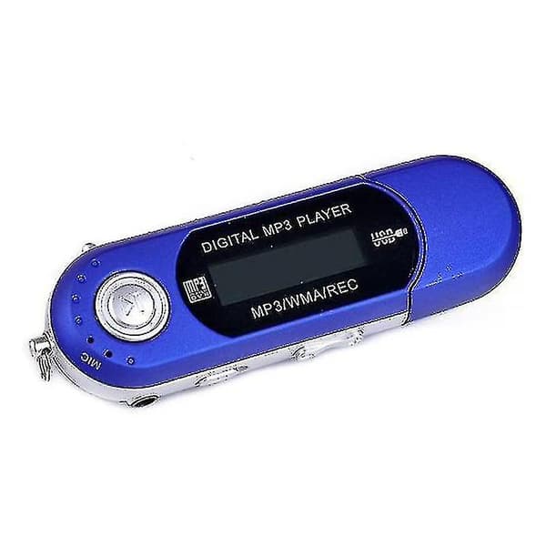 Mini Bærbar USB Digital MP3-spiller, Støtter TF SD-kort FM-radio Hør Musikk