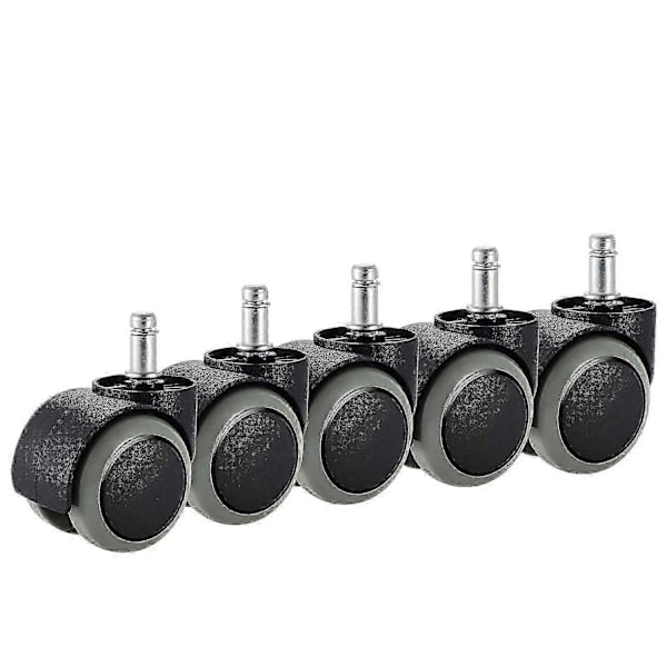 Kontorstolhjul, 5-pakning, Passer IKEA-stol (10 mm x 22 mm) Kraftig -FA-