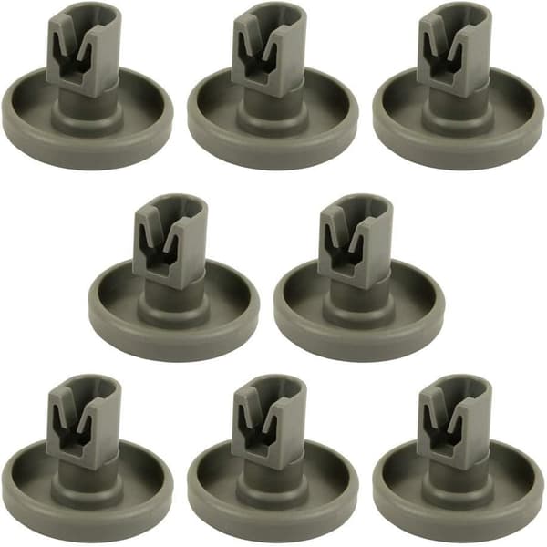 Astianpesukoneen pyörät - Alakori - 8 kappaletta - 40mm - Yleiskäyttöiset astianpesukoneen pyörät alakoriin - Sopii Ikeaan, AEG:hen, Elect-FA-