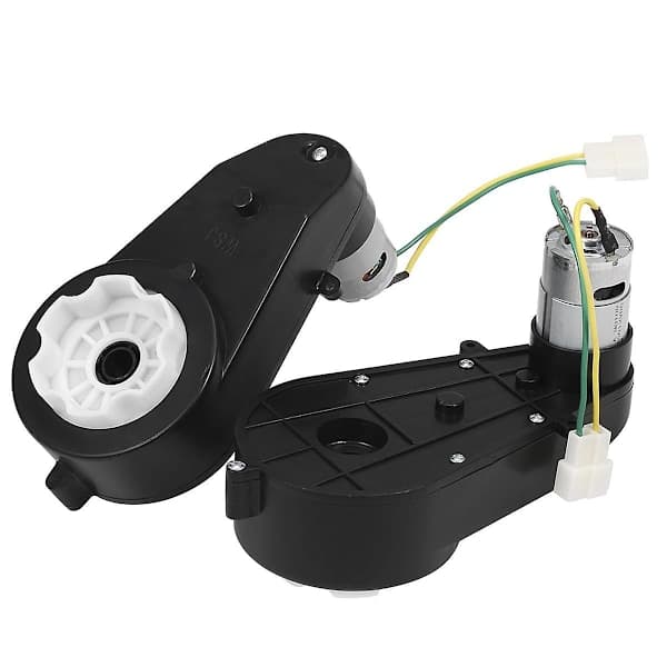 2 stk Barn Škbar Bil Girkasse 550 12V Motor 40000RPM Elmotor med Girkasse Høy Hastighet RS550 DC Motor Match