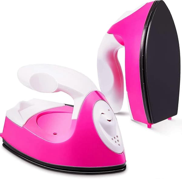 Mini Craft Iron Mini Varmepresse Mini Strykejern Bærbar Håndholdt Varmepresse Lite Strykejern med Ladestasjon