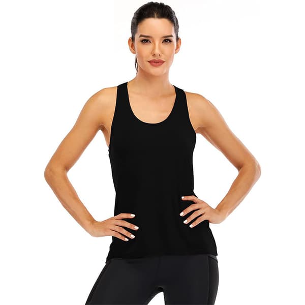 Treningstopper for kvinner med kryssrygg, Racerback Tanktopper