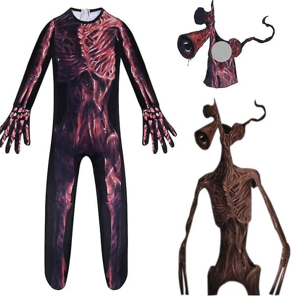 Lapsen sireenipää cosplay-asu naamiolla anime-hahmo catsuit naamiaisasu halloween V