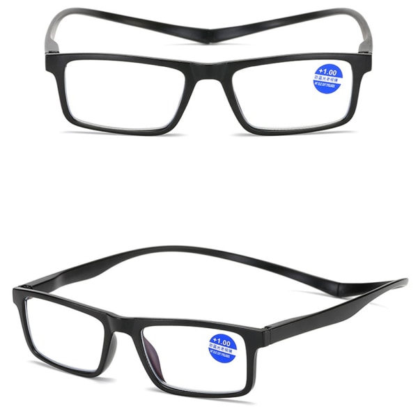 Floveme Praktiske Læsebriller Med Magnetisk Funktion (+1,0 - +4,0) Svart +2.5