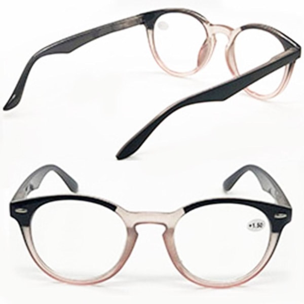 Floveme Praktiske Behagelige Læsebriller Unisex Rosa 3.5