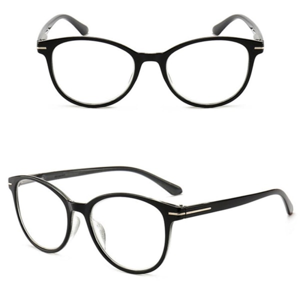 Floveme Vintage Stilfulde Læsebriller Grå 2.5