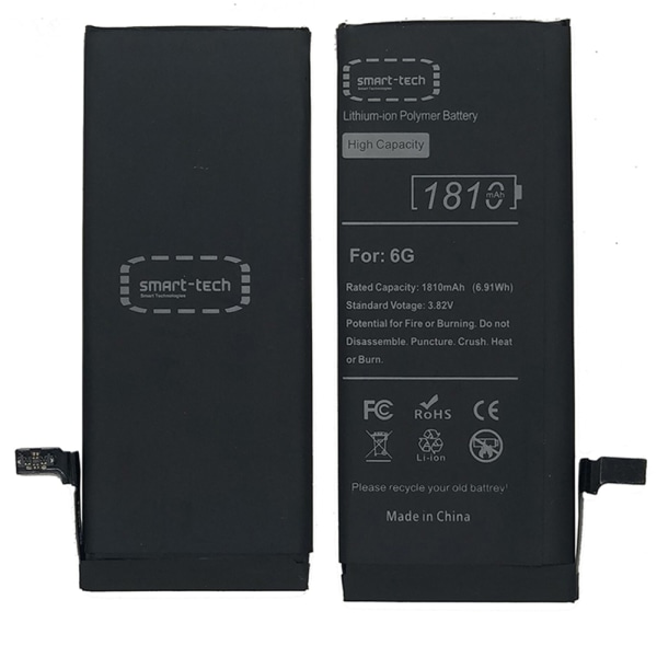 Smart Tech 1810mah Kapacitet Batteri Til Iphone 6