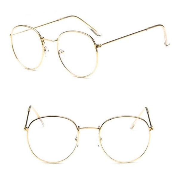 Floveme Elegante Behagelige Læsebriller / Briller Guld +2.5