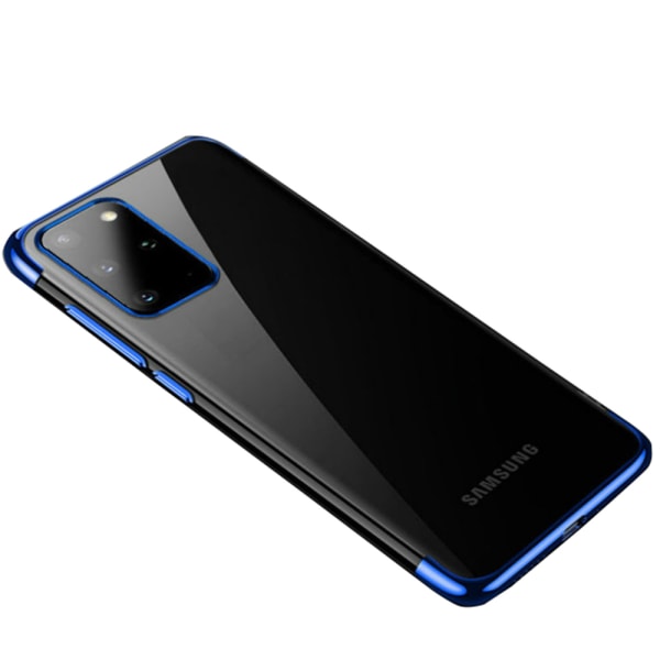 Floveme Elegant Silikone Cover - Samsung Galaxy S20 Plus Blå