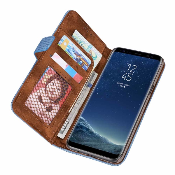 Plånboksfodral I Retrodesign Från Leman Till Samsung Galaxy S10 Brun