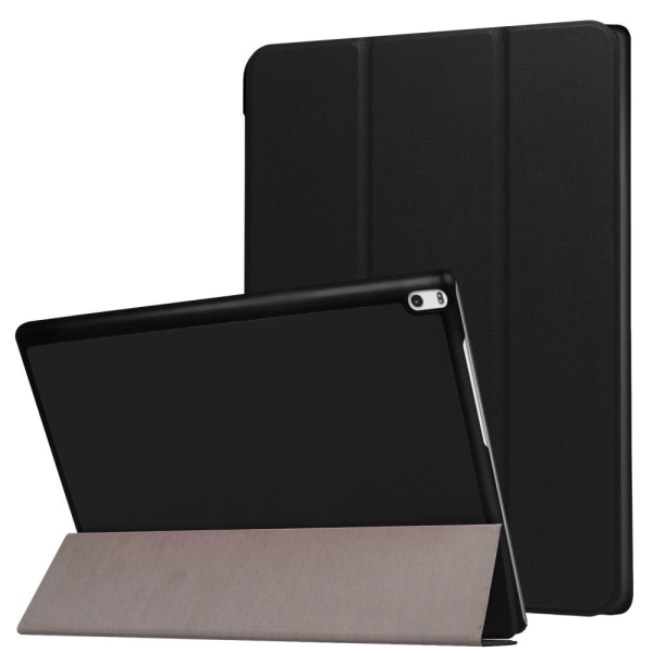 MTK Lenovo Tab 4 10 Plus Tablet Case Tri-fold Stand Hard Pc Back Cov Black