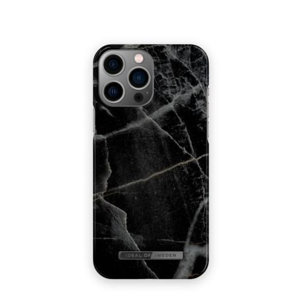 iDeal of Sweden Ideal Of Samsung Galaxy S22 Etui - Sort Thunder Marble Black