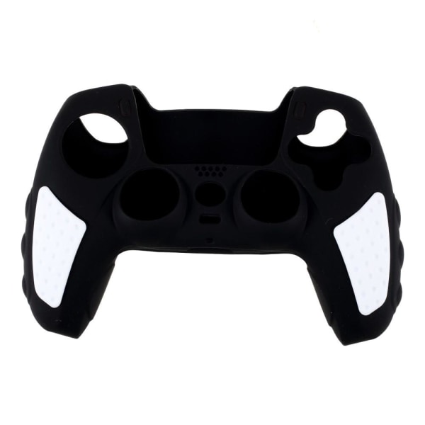MTK Silikone Skin Grip Til Playstation 5 Ps5 Controller - Sort / Wh Black