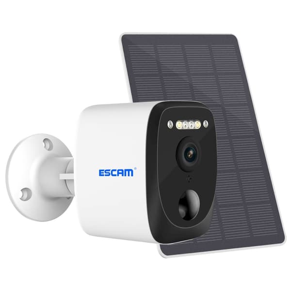 ESCAM QF370 3MP WiFi-kamera PIR Nattsyn IP-kamera Solcellepanel