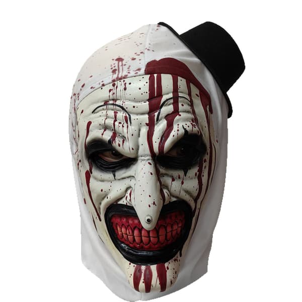 Art The Clown Terrifier Eksklusiv maske maske i mykt materiale