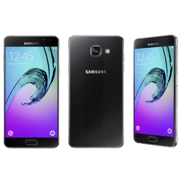 Samsung Galaxy A5 Sm-a510f (2016) Skärmskydd X2 Med Putsduk Transparent