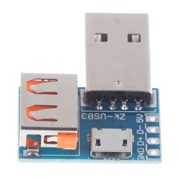 2.54 Mm Usb Converter Female To Male Micro Type-c 4p 4 One Size