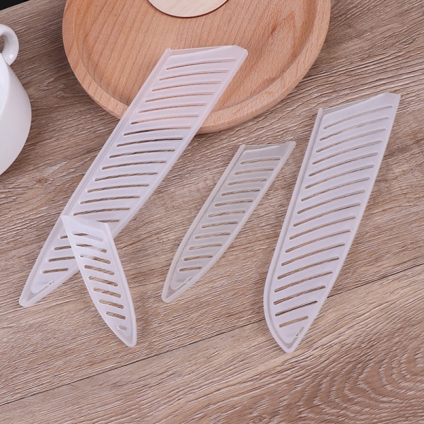 4pcs Kitchen Knife Blade Protector Cover Fit 3 5 7 8 Inch Onesize
