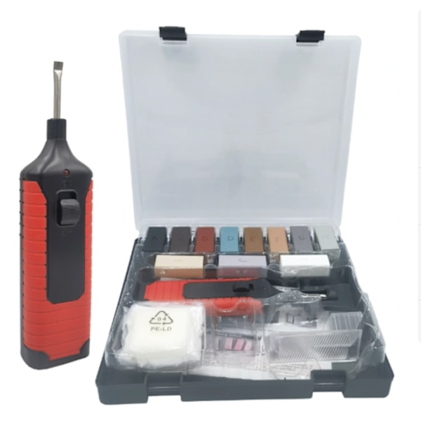 Fliser og tre reparasjonssett - 11 fargenyanser - Enkel reparasjon av fliser, laminat, parkett og vinylgulv