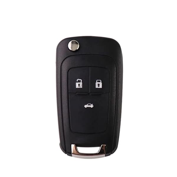 3-knaps Fit til Buick OPEL VAUXHALL Zafira Astra Insignia Holden Fjernbetjent Bilnøgle Skal Fob Cover Case Flip HU100 Blad
