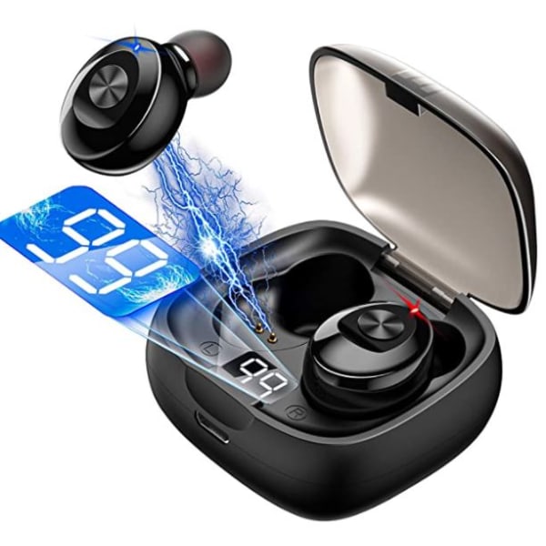 Xg8-tws Bluetooth-hörlurar med lång batteritid svart 0cb3 | Fyndiq