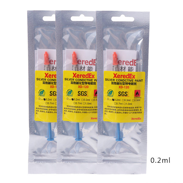 Sølv ledende klæbende lim ledning maling konnektorer Board Pasta tråd Elektrisk egnet til PCB gummi reparation