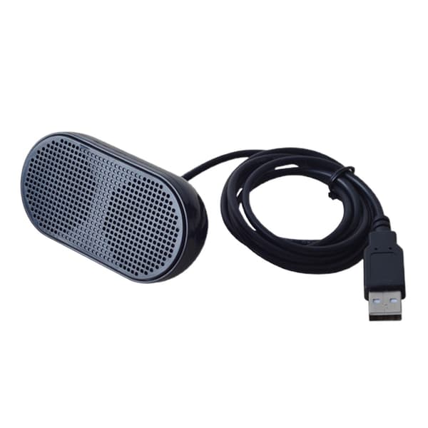 Stationær computer minihøjttaler Usb C drevet gaming stereo kablet højttaler stereohøjttalere med mikrofon Hjemme-pc Laptop
