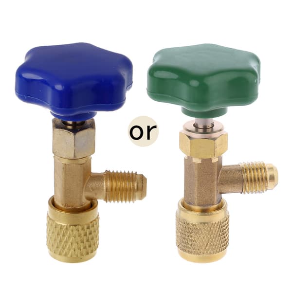 Automatisk AC-boks for ventilkobling Flaskeåpner 1/4 SAE-kondisjoneringskjølemiddel for R22 R134a R410A
