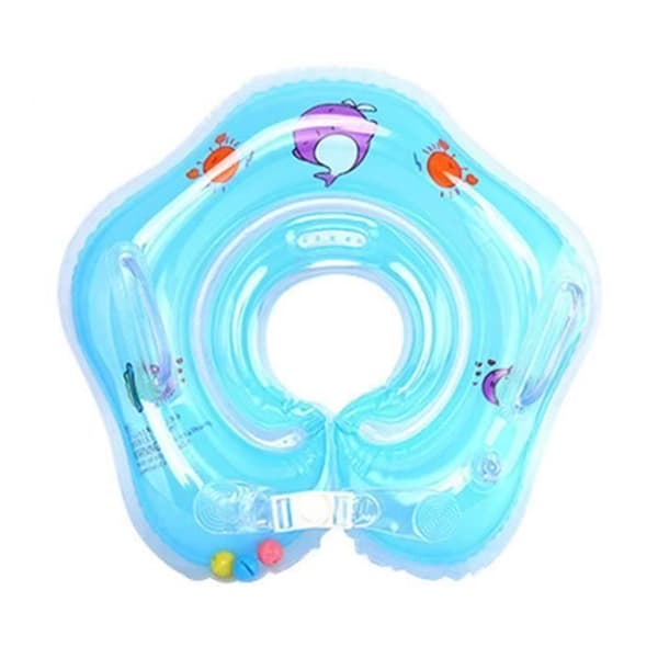 KI Baby Halskjede Nyfødt Baby Bade Hals Fortykning Baby Svømmering Barn Livbøye Materiale: PVC Størrelse: