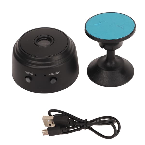 Trådløst WiFi 1080P HD Webcam med fjernbetjening og opladning til mobiltelefon tablet