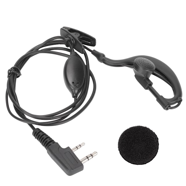 Baofeng TK Grensesnitt 2-veis Radio Headset med Klips for BF 888S UV 5R