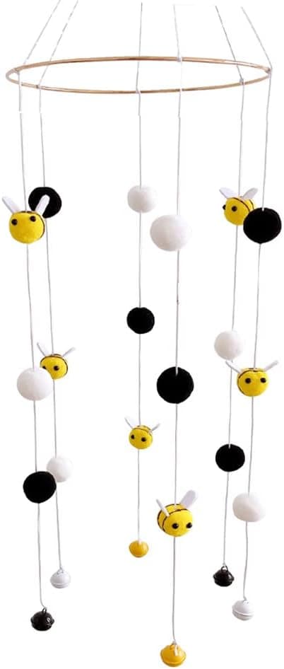 Sengbjelle for baby, baby seng mobil hårball bie baby mobil seng