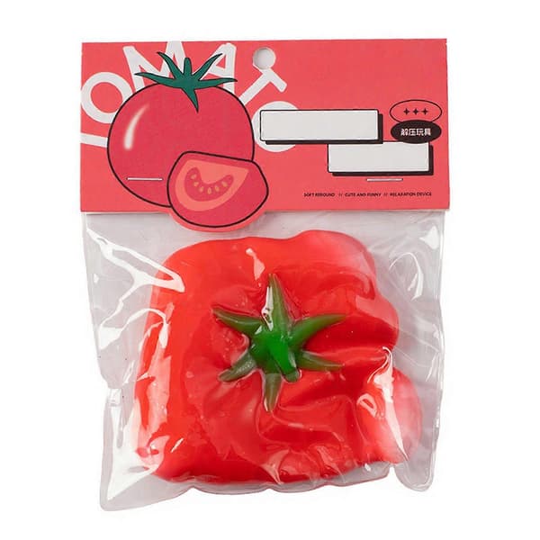 Tomat-klemmeleke – Kaki Mango Sitron – for stresslindring