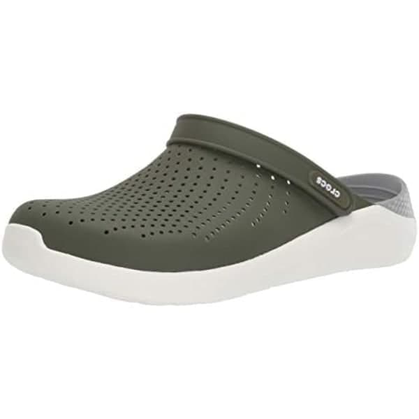 Unisex-voksen LiteRide Træsko, Nero Army Green/Hvid 41/42 EU