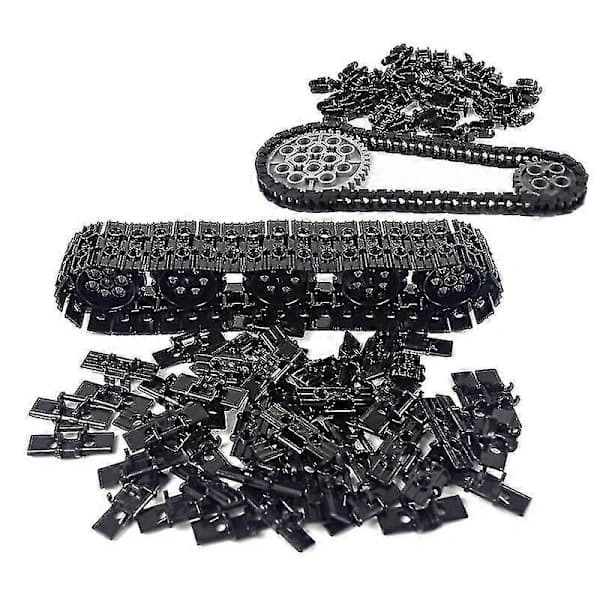 88323 Kjede Teglsteiner Lenkebånd Gir Hjul Tekniske Deler Lastebil Tank Belte Spor Teknikk Tilbehør Modell 3711 Byggesteiner
