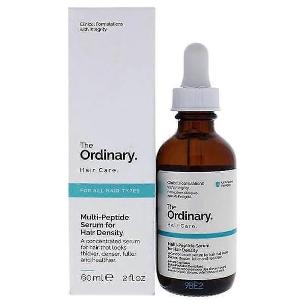 The Ordinary Multi-Peptide Hair Density Serum, Peptidformel for tykkere, fyldigere hår, Hårplejebehandling 1 stk
