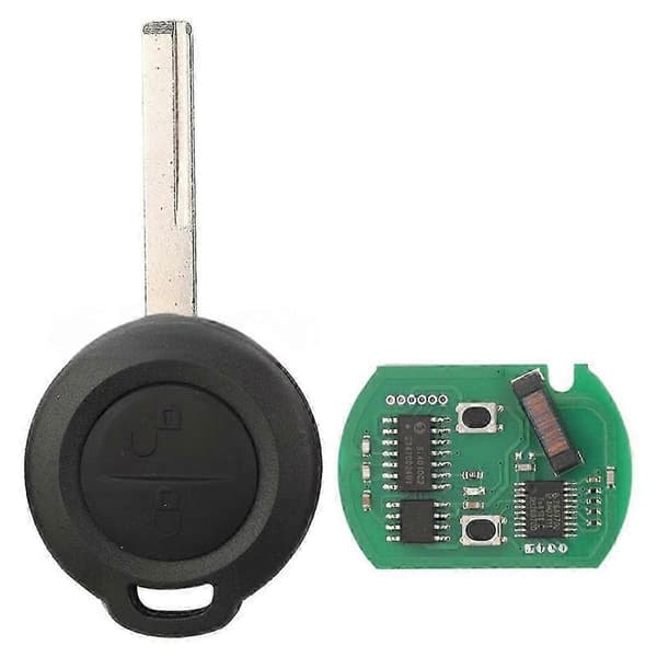Mitsubishi Colt 2002-2012 & Cabriolet 2006-2008 Bilnøkkel Fjernkontroll ID46 PCF7941 433MHz 2 Knapper