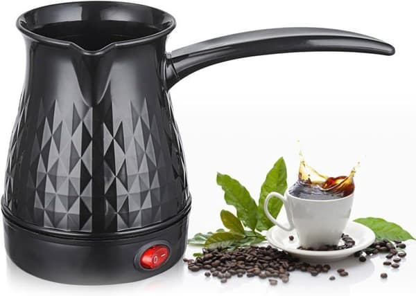 Tyrkisk kaffetrakter - Mini - Induksjon 800W - 500ml - Svart