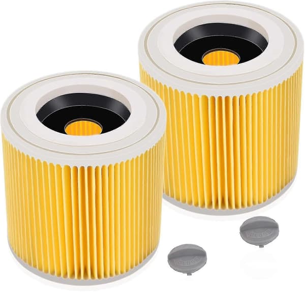 [RM]2 ST Kärcher Støvsuger Patronfilter For Wd2 Wd3 Wd3p Wd3 Mv2 Mv3 Filter Wd3 Erstatningsfilter 6.414-552.0/6414552